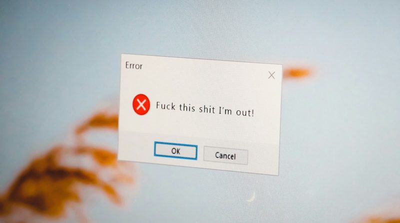 a close up of a computer screen with a sign on it